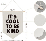 Bandera Decorativa Infantil: Es Genial Ser Amable