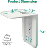 Estante de Pared WALI, Soporte Duplex, Organizador OLS001-W