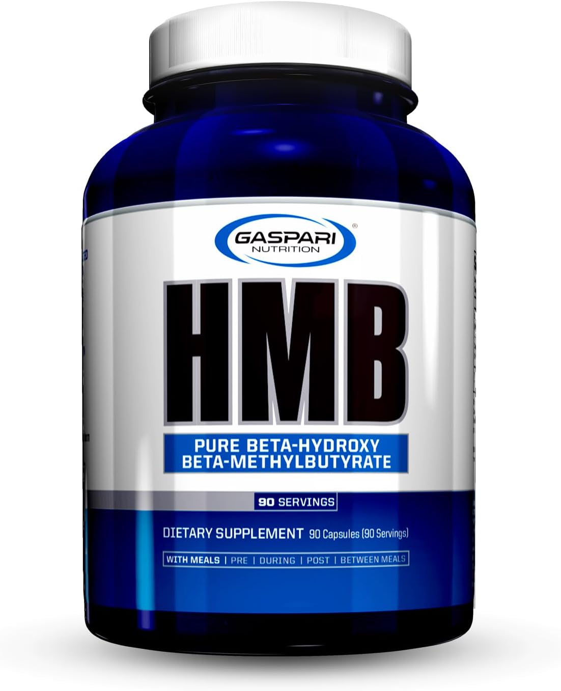 Gaspari Nutrition HMB Suplemento para Músculo, 1000 mg, 90 Servs
