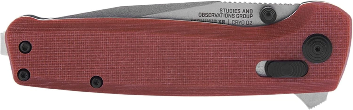 Cuchillo plegable ambidiestro EDC Terminus XR G10