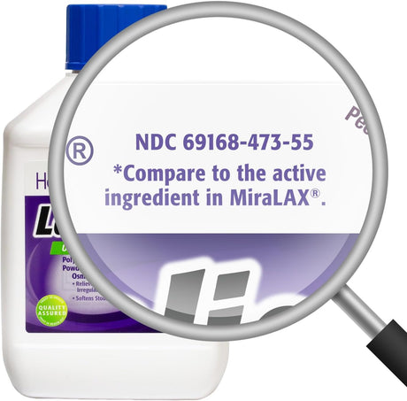 HealthA2Z® Lax Relief Polvo Sin Sabor 17.9 oz