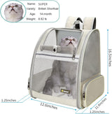 Bolso para transporte de gatos seguro y cómodo