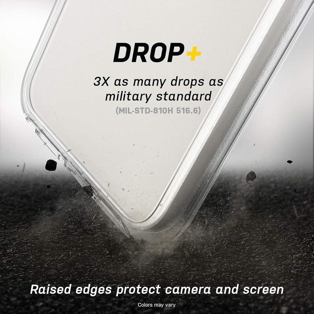 OtterBox Symmetry Clear Series - Funda para iPhone 12 y iPhone 12 Pro, transparente