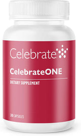 Multivitamínico CelebrateONE, Hierro Libre, 30 Cápsulas
