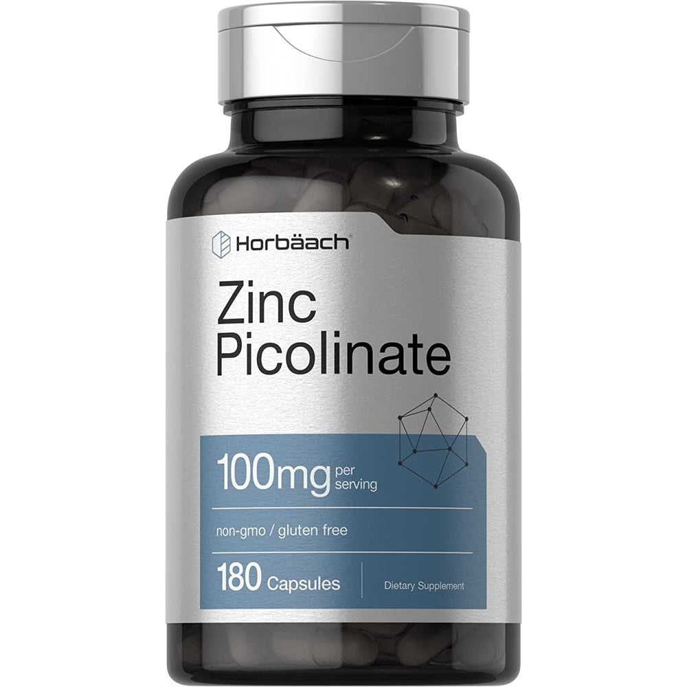 Suplementos Picolinato de zinc  180 und Sin OMG  sin gluten