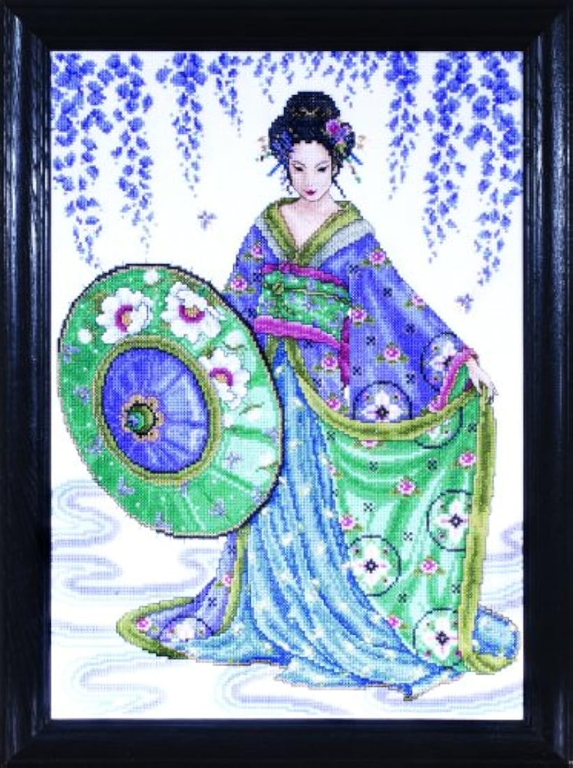 Cuadro con diseño de geisha