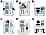 Vinilo Decorativo Cocina Copas de Vino Stickers Mural g4893