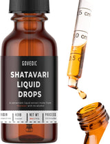 Shatavari Liquid Drops 1 Fl Oz 1.0 fl oz 60 porciones 500 mg