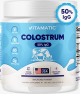 Vitamatic Polvo de Calostro Bovino 50% IgG - 60 Porciones
