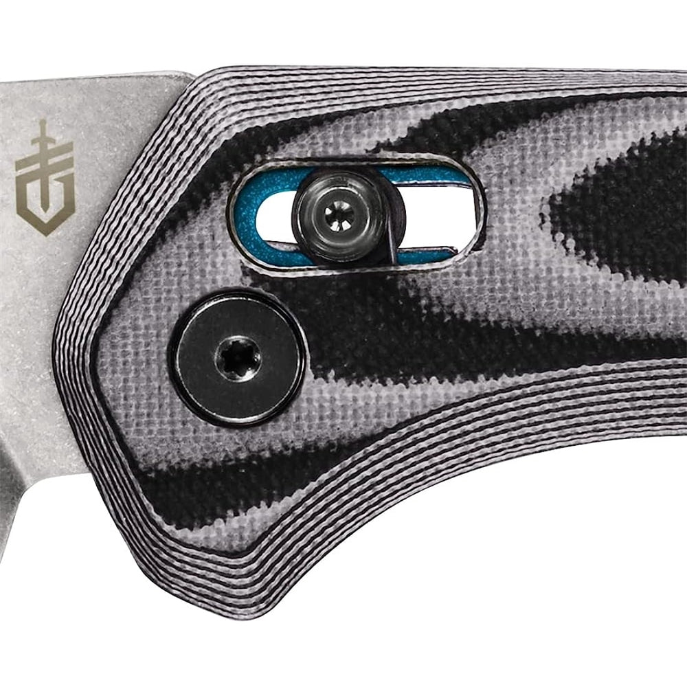 Cuchillo de bolsillo plegable hoja de borde fino