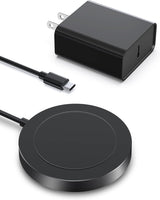 Cargador inalámbrico magnético para celulares negro
