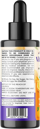 Vitamatic Vitamin A Líquido Sin Azúcar 10,000 IU 2 oz