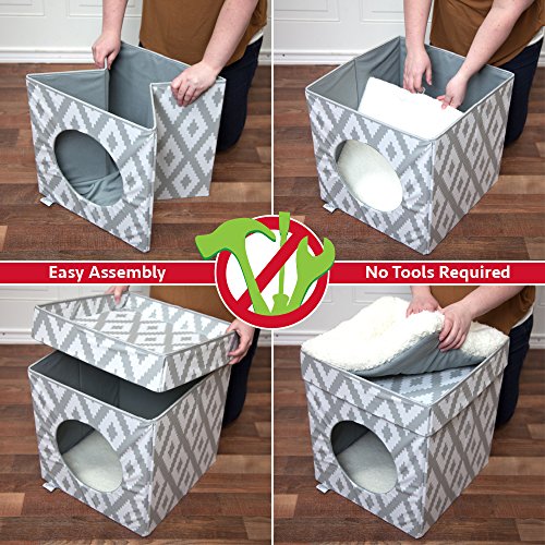 Cama grande para gatos