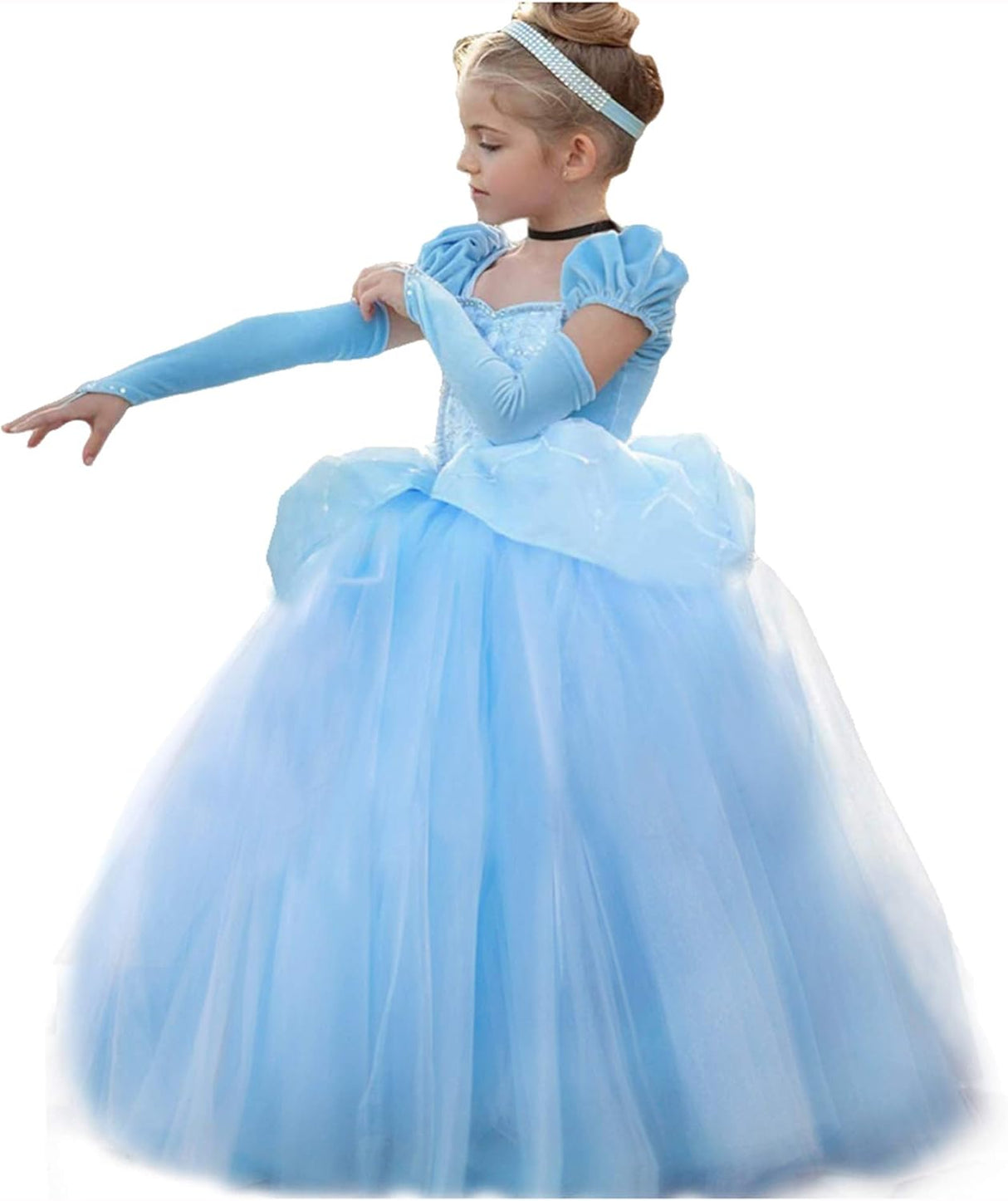 Disfraz de Princesa Cinderella, Ideal para Halloween, Modelo 2023