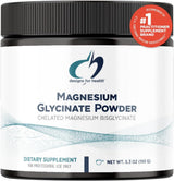 Magnesio Glycinato en Polvo de Designs for Health, 300mg