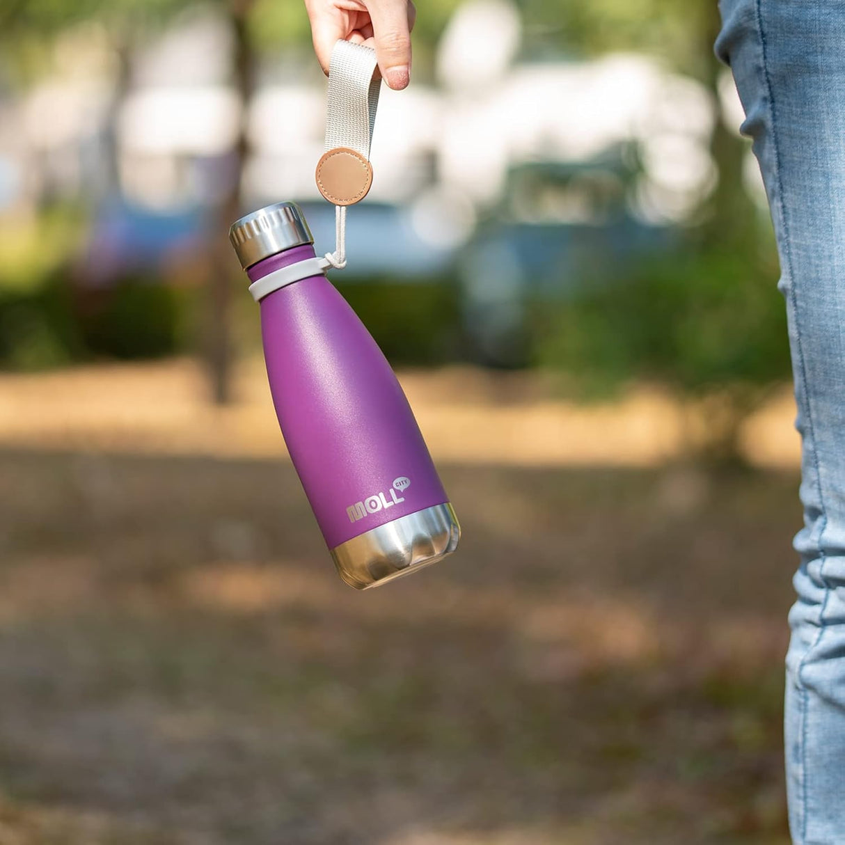 Botella de Agua Infantil 12 oz Acero Inoxidable Doble Pared