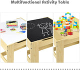 Juego de mesa y silla para niños mesa de actividades