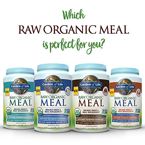 Proteína en polvo orgánica a base de plantas crudas 17,9 oz