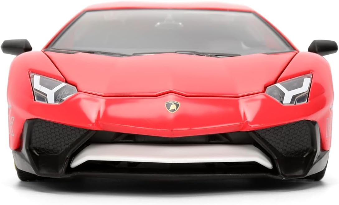 Jada Sonic Knuckles con Lamborghini Aventador SV, Vehículo y Figura