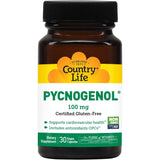 Suplementos Alimenticios Pycnogenol 30 cápsulas vegetarianas