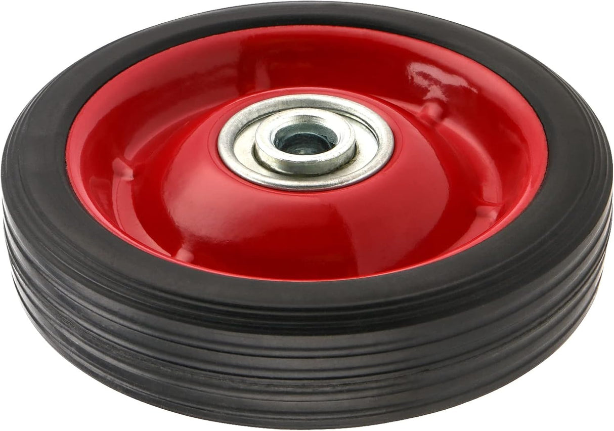 Ruedas de goma sólidas PINGEUI, 5 x 1.2, 110 lbs, 4 pcs