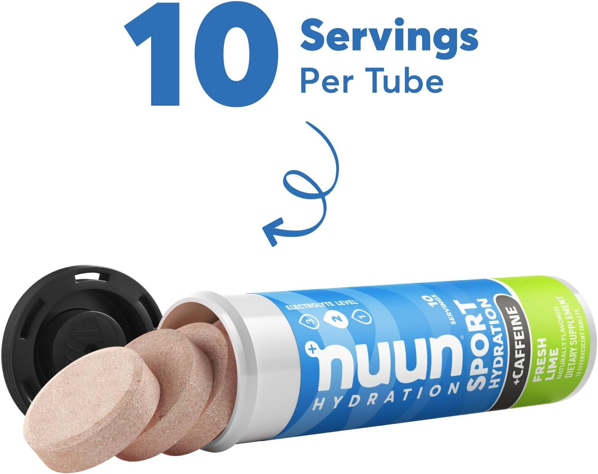 Suplemento Nuun Tabletas de electrolito hidratante energétic