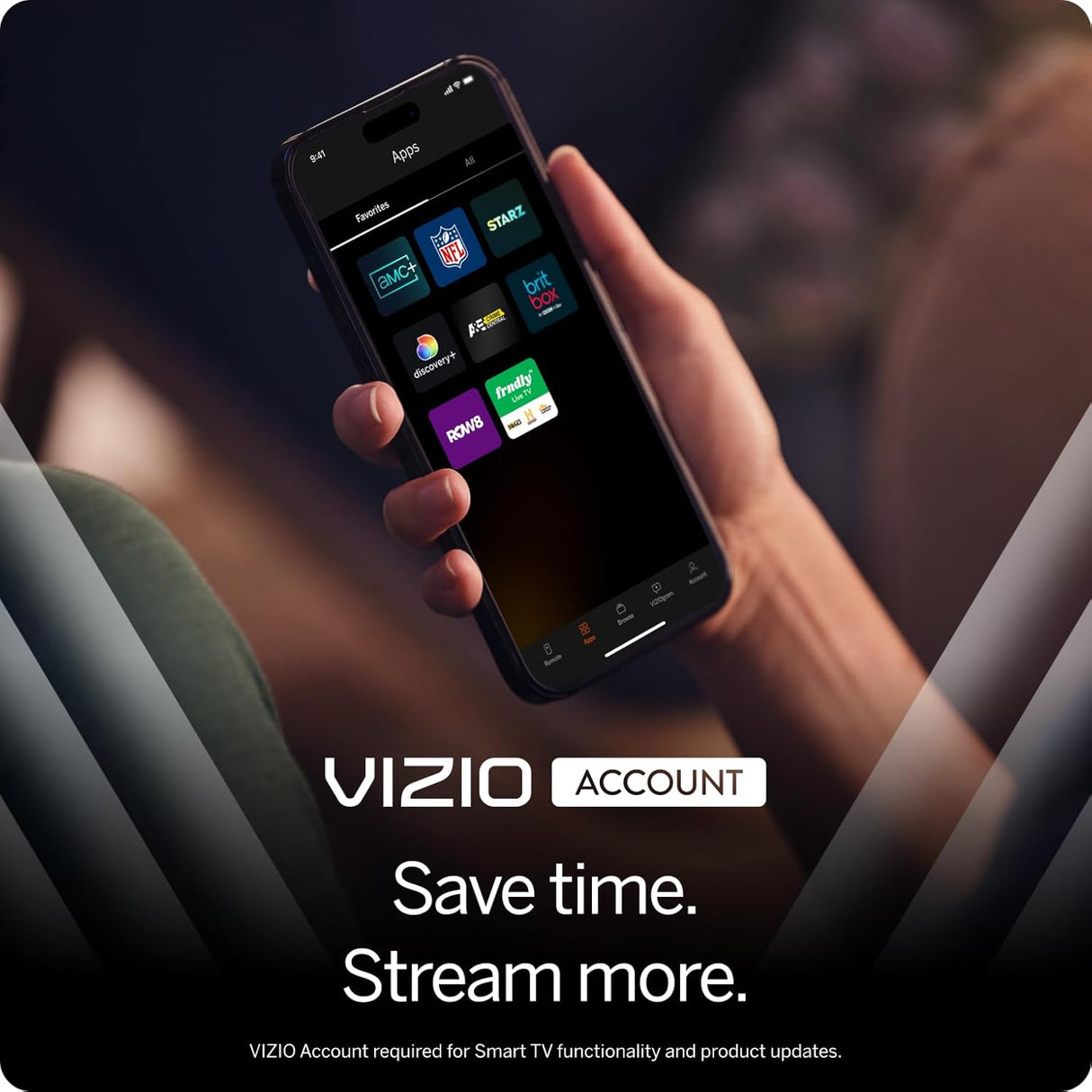 Televisor Smart VIZIO 40 Full HD 1080p, DTS Virtual: X, VFD40M-08