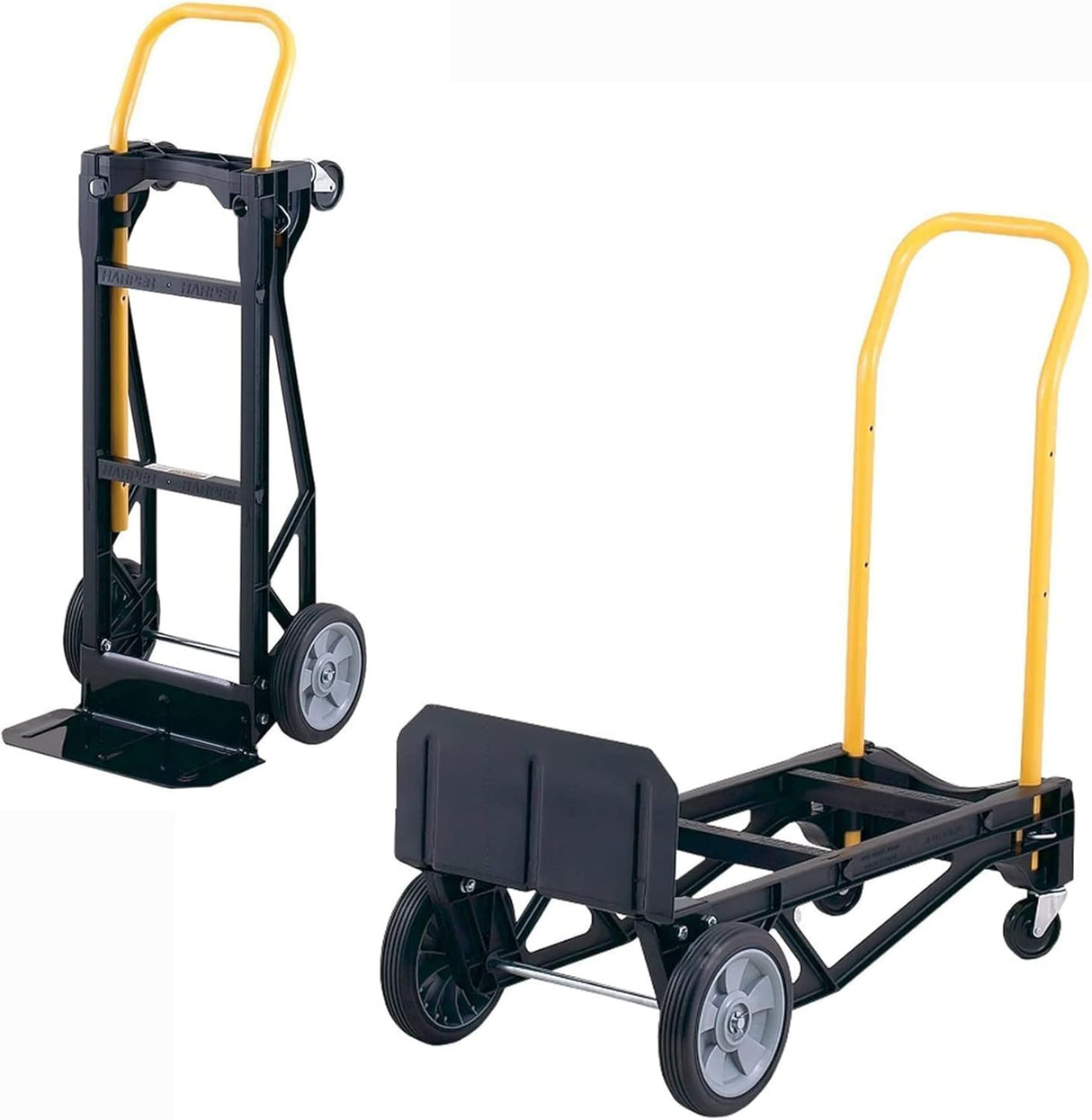 Carretilla Convertible Harper Trucks, Estructura Nylon, Ruedas Neumáticas
