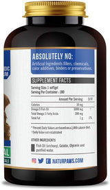 Suplemento de aceite de pescado Omega 3 para perros y gatos