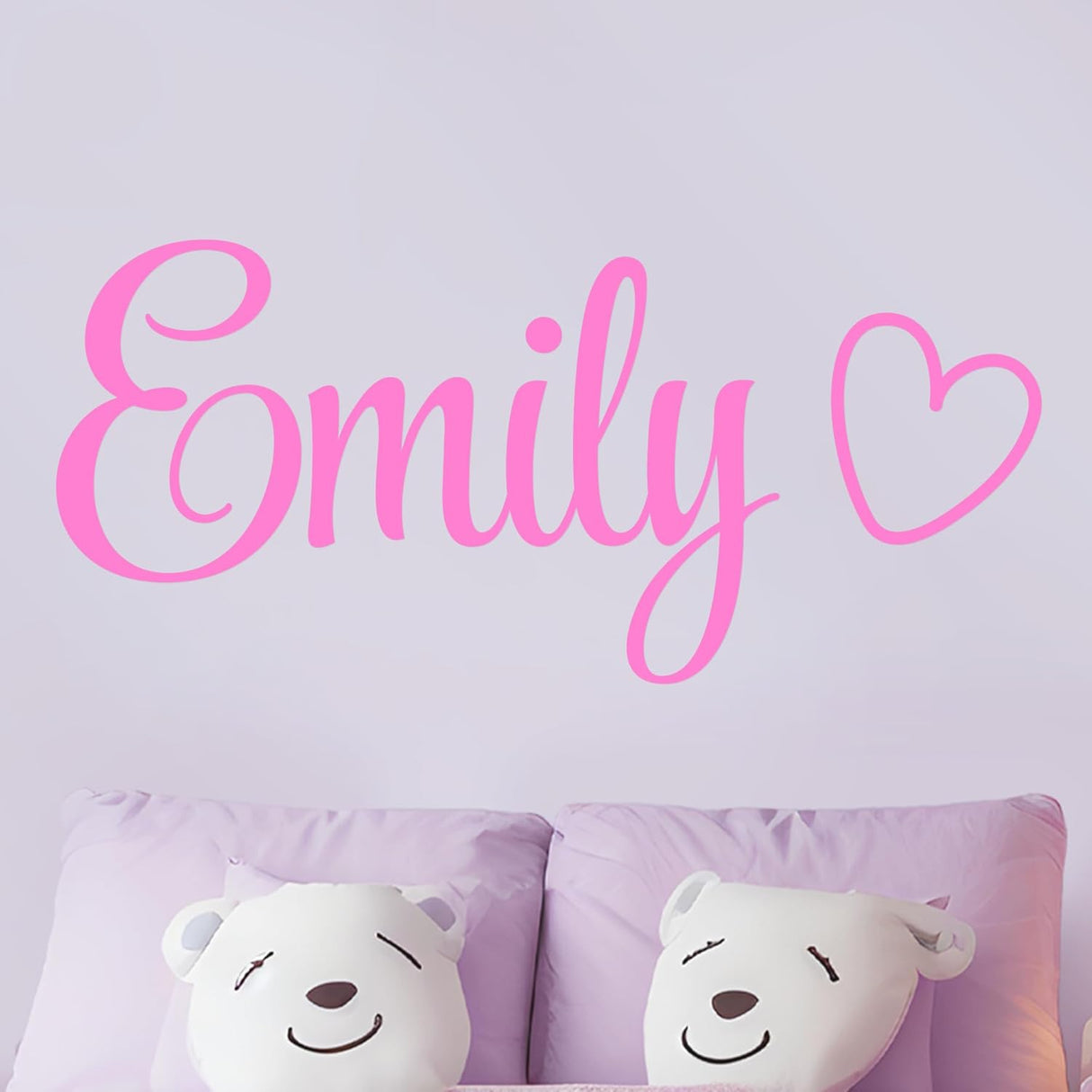 Adhesivo de Pared Nombre - Decoración Infantil - WM1001