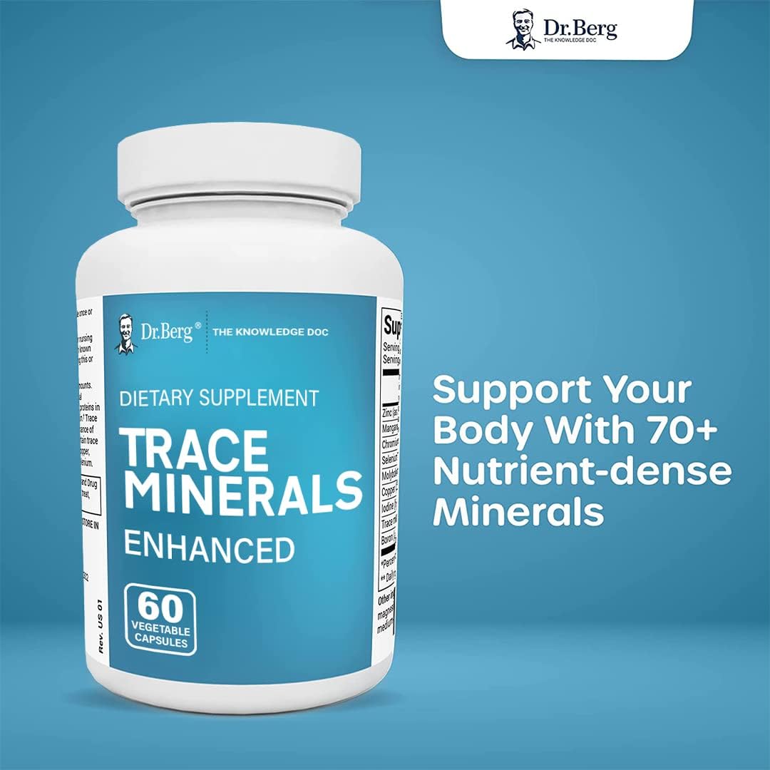Suplementos Trace Minerals Complejo mejorado 60 cápsulas