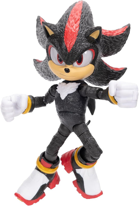 Figurita Shadow Sonic 3, articulada, oficial de la película.