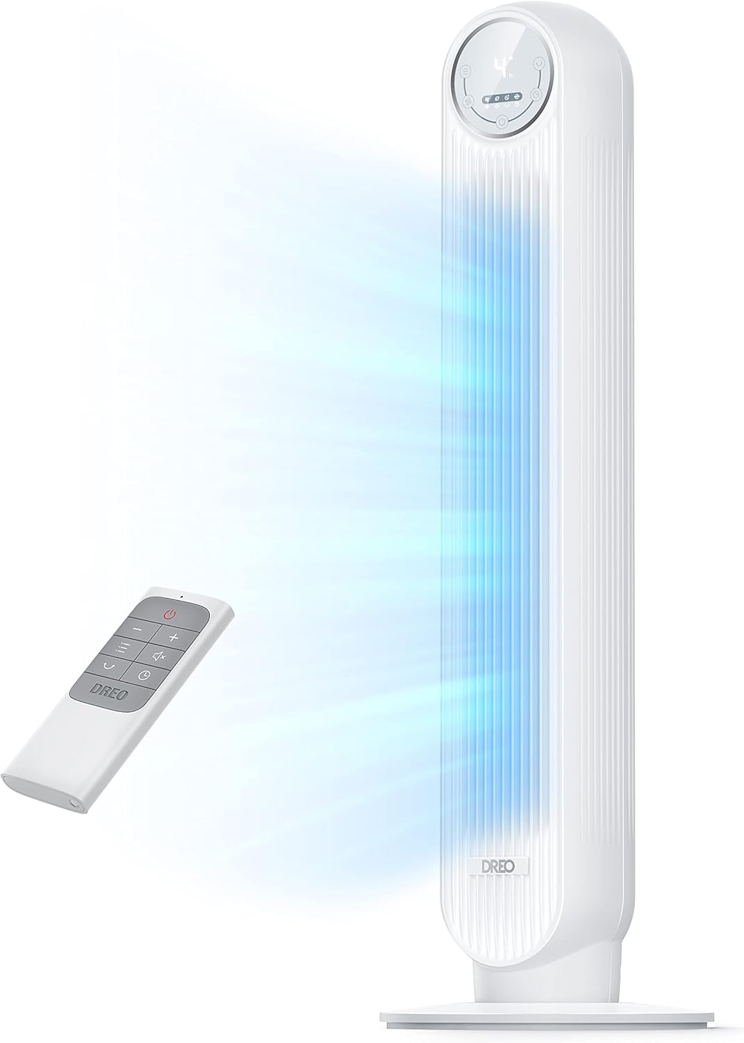 Ventilador Dreo para dormitorio, oscilante, 4 velocidades, DR-HTF007