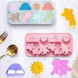 Moldes de silicona, 2 Pcs, para gomitas y postres festivos