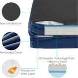 Cama ortopédica para perros Friends Forever, con memoria, 35x25x6.5