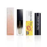 Set de Labial Mate Vegano Crema Satinada y Brillo Labial