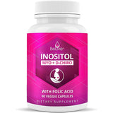 Suplemento de mio-inositol y D-Chiro inositol 90 unidades