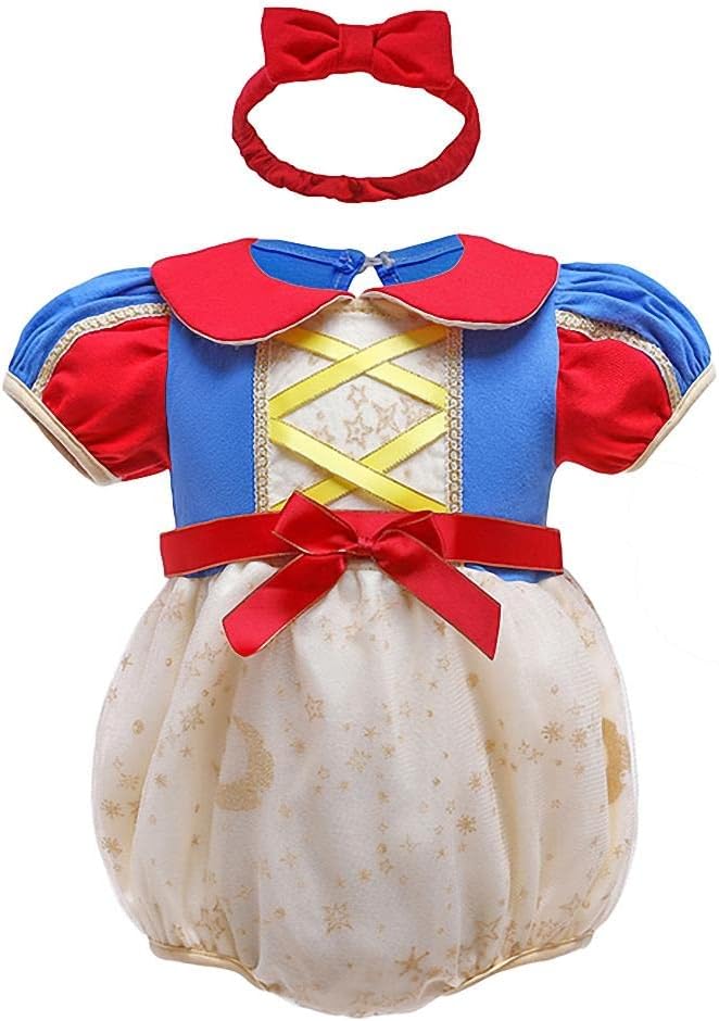 Romper Princesa Dressy Daisy para Bebé con Diadema y Accesorios