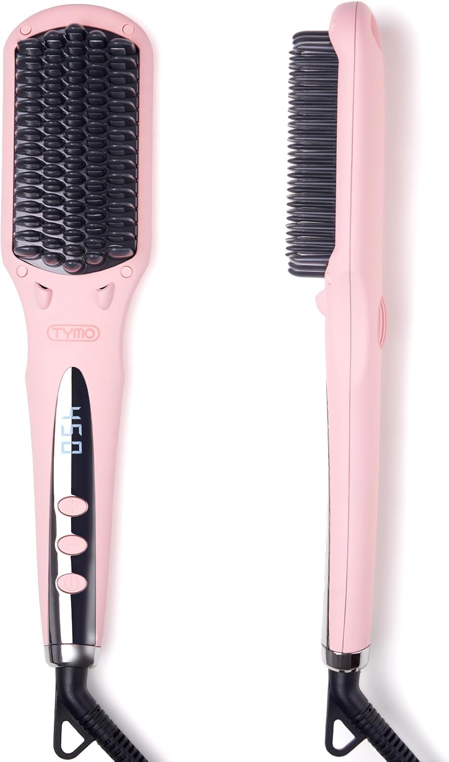 Cepillo alisador de cabello iónico  16 temperaturas