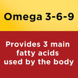 Suplemento Omega 3 6 9 Nature Made, 150 gelatinas suaves