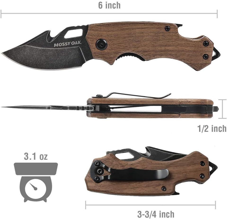 Mini Cuchillo Plegable Multiherramienta con Rompecristales