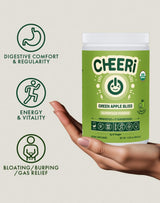 Green Apple Bliss Superfood Powder - Orgánico, Vegano, 30 Días