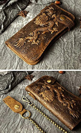 Billeteras, Cartera de piel auténtica hombre