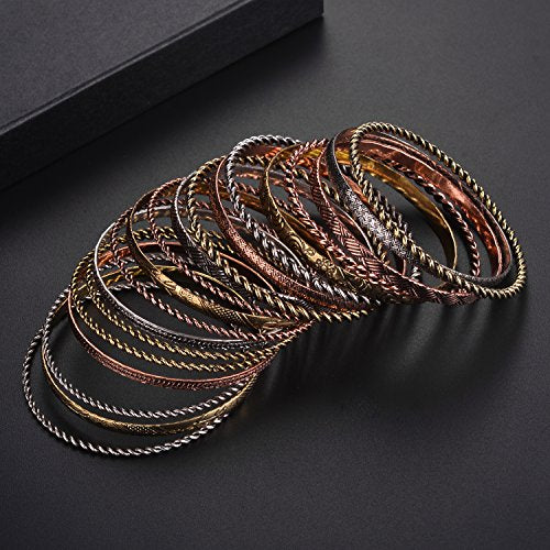 Conjunto de brazalete  múltiples brazaletes de metal azteca