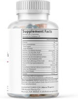 Gummies de cabello, piel y uñas, biotina extra, 60 unidades