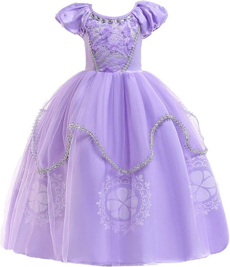 Disfraz de Princesa Sofia para Niñas con Accesorios y Detalles