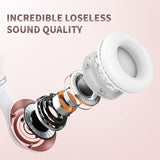 Auriculares Bluetooth Uliptz, 65H, 6EQ, HiFi, Plegables