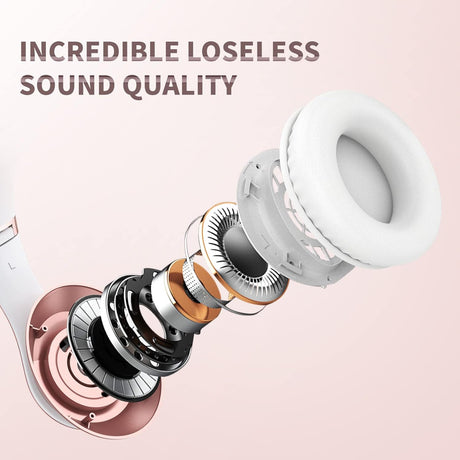 Auriculares Bluetooth Uliptz, 65H, 6EQ, HiFi, Plegables