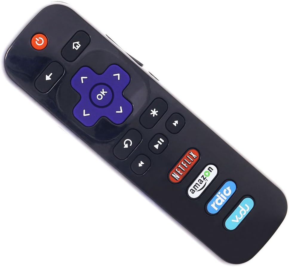 Control Remoto para TV Hisense Roku, Volumen y Apps EN-3A32