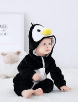 Disfraz Navidad Halloween Bebé, Pijamas Invierno, Modelo Único 04-Penguin